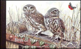 EUROPA - JERSEY - 2001 - Prestige Booklet - Birds Of Prey (MH 14) - Nuovo - Other & Unclassified