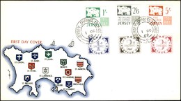 EUROPA - JERSEY - Postage Due (1/6) - FDC - Jersey 1/10/69 - Otros & Sin Clasificación