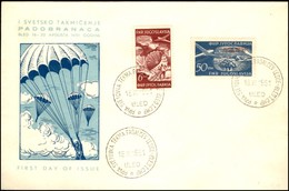 EUROPA - JUGOSLAVIA - Paracadutismo (666/667) - FDC - Bled 16.7.51 - Other & Unclassified