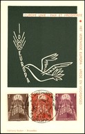 EUROPA - LUSSEMBURGO - Pax (572/574) - FDC - Lussemburgo 16.9.57 - Autres & Non Classés