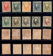 EUROPA - LUSSEMBURGO - 1891 - S.P. (47/56) - Serie Completa - Gomma Originale - Other & Unclassified