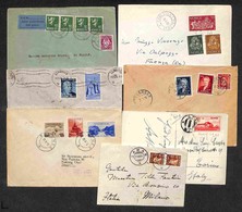 EUROPA - NORVEGIA - 1934/1963 - Sei Buste E Una Cartolina Per L’Italia Con Affrancature Del Periodo - Other & Unclassified