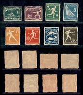 EUROPA - OLANDA - 1928 - Olimpiadi Amsterdam (205/212) - Serie Completa - Gomma Originale - Sonstige & Ohne Zuordnung