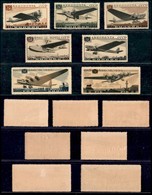 EUROPA - RUSSIA - 1937 - Aerei (571/577) - Serie Completa - Gomma Originale - Andere & Zonder Classificatie