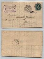 EUROPA - SVIZZERA - Couvet - 25 Cent (Unif. 72) Su Lettera Per Bordeaux Del 13.5.1884 - Autres & Non Classés