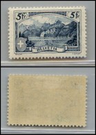 EUROPA - SVIZZERA - 1928 - 5 Franchi Monte Rutli (227) - Gomma Originale - Andere & Zonder Classificatie