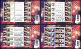 EUROPA - SVIZZERA - 1999 - Minifoglio 90 Cent Anno 2000 (1706) - 3 Diversi - Gomma Integra + 1 Usato - Sonstige & Ohne Zuordnung