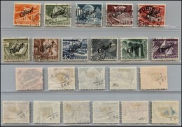 EUROPA - SVIZZERA - 1950 - Francobolli Di Servizio - Tecnica E Paesaggi Soprastampati “Officiel” (Unif. 285/295) - Serie - Other & Unclassified