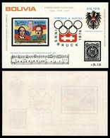 OLTREMARE - BOLIVIA - 1975 - Foglietto Innsbruck ‘76 (Block 56) - Gomma Integra (30) - Other & Unclassified