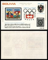 OLTREMARE - BOLIVIA - 1975 - Foglietto Innsbruck ‘76 (Block 56) - Gomma Integra (30) - Altri & Non Classificati