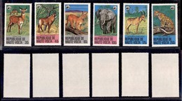 OLTREMARE - BURKINA FASO - 1979 - Animali (760/765) - Serie Completa - Gomma Integra - Sonstige & Ohne Zuordnung