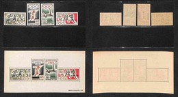 OLTREMARE - CIAD - 1964 - Olimpiadi Tokyo (120/123 + Block 1) - Serie Completa + Foglietto - Gomma Integra - Other & Unclassified