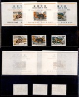 OLTREMARE - COREA DEL SUD - 1966 - Animali (567/569 + Block 243/245) - Serie Completa + Foglietti - Gomma Integra - Other & Unclassified