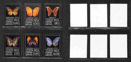 OLTREMARE - COSTA RICA - 1979 - Farfalle Posta Aerea (1042/1047) - Serie Completa - Gomma Integra (54) - Andere & Zonder Classificatie