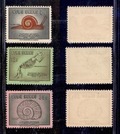 OLTREMARE - CUBA - 1958 - Carlos De La Torre Posta Aerea (595/597) - 3 Valori - Gomma Integra - Sonstige & Ohne Zuordnung