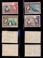 OLTREMARE - DOMINICA - 1957 - Vedute (153/156) - Serie Completa - Gomma Integra - Autres & Non Classés