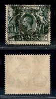 OLTREMARE - JAMAICA - 1922 - 10 Scellini (98) Usato - Andere & Zonder Classificatie