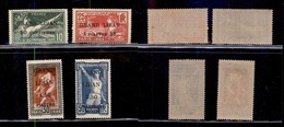 OLTREMARE - LIBANO - 1924 - Olimpiadi Parigi Soprastampati (22/25) - Serie Completa - Gomma Originale (130) - Autres & Non Classés