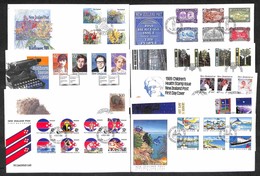 OLTREMARE - NUOVA ZELANDA - 1989 - 9 FDC Emessi Nell’anno (1062/1093) - Other & Unclassified