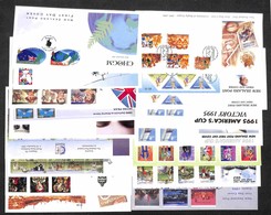 OLTREMARE - NUOVA ZELANDA - 1995 - 17 FDC Emessi Nell’anno - Poche Mancanze - Sonstige & Ohne Zuordnung