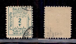 OLTREMARE - PALESTINA - 1923 - Servizio 2 M (2) - Usato (50) - Andere & Zonder Classificatie