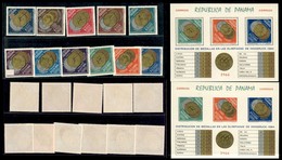 OLTREMARE - PANAMA - 1964 - Medaglie Olimpiche (767/771 + Aerea 772/777 + Foglietti 28A + 283) - Emissione Completa - Go - Other & Unclassified