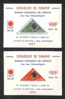 OLTREMARE - PANAMA - 1964 - Satellite Per Trasmissione Televisiva Olimpiadi Tokyo (Block 29/30) - 2 Foglietti - Gomma In - Other & Unclassified