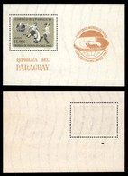 OLTREMARE - PARAGUAY - 1962 - Foglietto Mondiali Calcio (Block 24) - Gomma Integra - Autres & Non Classés