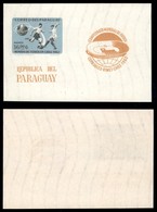 OLTREMARE - PARAGUAY - 1962 - Foglietto Mondiali Calcio (Block 25) - Gomma Integra - Sonstige & Ohne Zuordnung