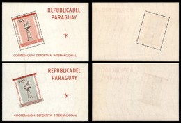 OLTREMARE - PARAGUAY - 1962 - Cooperazione Sportiva Internazionale (Block 28/29) - Gomma Integra - Sonstige & Ohne Zuordnung