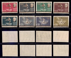 OLTREMARE - PARAGUAY - 1963 - Cooperazione Internazionale Sport II (1168/1175) - Serie Completa Non Dentellati - Gomma I - Andere & Zonder Classificatie