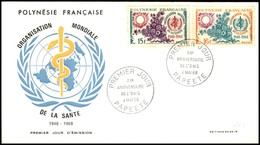 OLTREMARE - POLINESIA FRANCESE - 1968 - Who (84/85) - FDC 4.5.68 - Autres & Non Classés