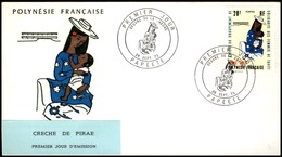 OLTREMARE - POLINESIA FRANCESE - 1973 - 28 Fr Donne Di Tahiti (169) - FDC 26.11.73 - Otros & Sin Clasificación