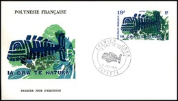 OLTREMARE - POLINESIA FRANCESE - 1975 - 19 Fr Ia Ora Te Natura (197) - FDC 9.7.75 - Sonstige & Ohne Zuordnung