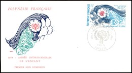 OLTREMARE - POLINESIA FRANCESE - 1979 - 150 Fr Anno Dei Bambini (284) - FDC 3.5.79 - Other & Unclassified