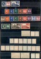 OLTREMARE - QATAR - 1957/1960 - Elisabetta (1/12 + 13/15 + 25) - Tre Serie Complete - Gomma Integra - Other & Unclassified