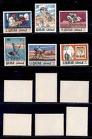 OLTREMARE - QATAR - 1968 - 100 Anni Poste Qatar (329/334) - Serie Completa - Gomma Integra - Andere & Zonder Classificatie