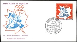 OLTREMARE - ST. PIERRE ET MIQUELON - 1975 - 1,90 Fr Preolimpiadi (513) - FDC 18.11.75 - Other & Unclassified