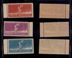 OLTREMARE - URUGUAY - 1924 - Olimpiadi (285/287) - Serie Completa - Gomma Integra (120) - Andere & Zonder Classificatie