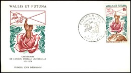 OLTREMARE - WALLIS ET FUTUNA - 1974 - 51 Fr UPU (258) - FDC 9.10.74 - Other & Unclassified