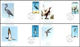 OLTREMARE - WALLIS ET FUTUNA - 1978 - Uccelli Di Mare (315/318) - Serie Completa - 4 FDC 5.9.78 - Sonstige & Ohne Zuordnung