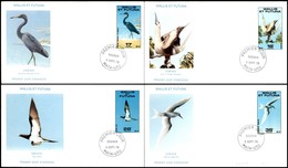 OLTREMARE - WALLIS ET FUTUNA - 1978 - Uccelli Di Mare (315/318) - Serie Completa - 4 FDC 5.9.78 - Autres & Non Classés