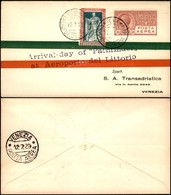 POSTA AEREA - AEROGRAMMI - PRIMI VOLI - ITALIA - 1929 (10 Luglio) - Pathfinder - Roma Venezia - Aerogramma Del Volo - Autres & Non Classés