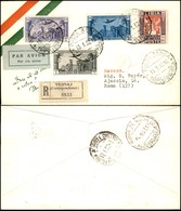 POSTA AEREA - AEROGRAMMI - PRIMI VOLI - ITALIA - 1932 (15 Gennaio) - Tripoli Roma - Sonstige & Ohne Zuordnung