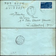 POSTA AEREA - AEROGRAMMI - PRIMI VOLI - ITALIA - 1934 (3 Febbraio) - Aerogramma Da Roma A Zurigo - Sonstige & Ohne Zuordnung