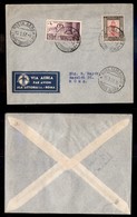 POSTA AEREA - AEROGRAMMI - PRIMI VOLI - ITALIA - 1937 (15 Marzo) - Tripoli Roma - Aerogramma FDC (50 Cent Litoranea) - Sonstige & Ohne Zuordnung