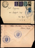 POSTA AEREA - AEROGRAMMI - PRIMI VOLI - ITALIA - 1940 (24 Ottobre) - Aerogramma Da Palermo A New York - Altri & Non Classificati