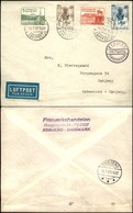 POSTA AEREA - AEROGRAMMI - PRIMI VOLI - DANIMARCA - 1937 (18 Luglio) - Esbjerg Kobenhavn - Aerogramma Del Volo - Andere & Zonder Classificatie