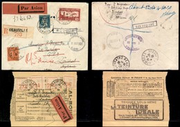 POSTA AEREA - AEROGRAMMI - PRIMI VOLI - FRANCIA - 1930 (31 òuglio(1 Agosto) - Aerogramma Da Deauville A Londra Con Ricev - Other & Unclassified