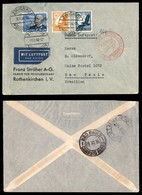 POSTA AEREA - AEROGRAMMI - PRIMI VOLI - GERMANIA  - 1936 (20 Novembre) - Europa Sud Amerika - Aerogramma Da Zurickau A S - Autres & Non Classés